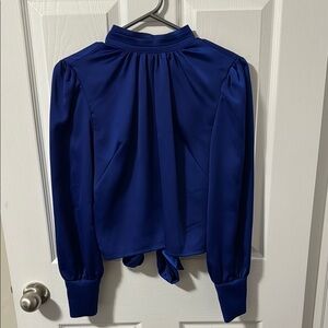 Elegant Blue Women's Top